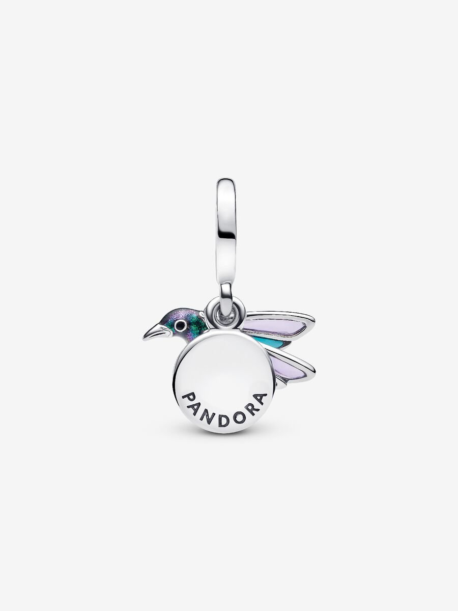 Pandora Hummingbird double dangke charm