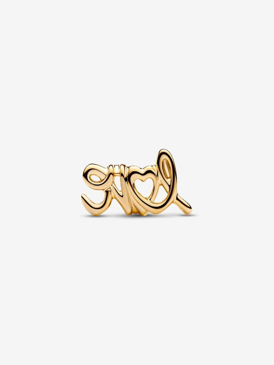 Pandora handwritten love charm good