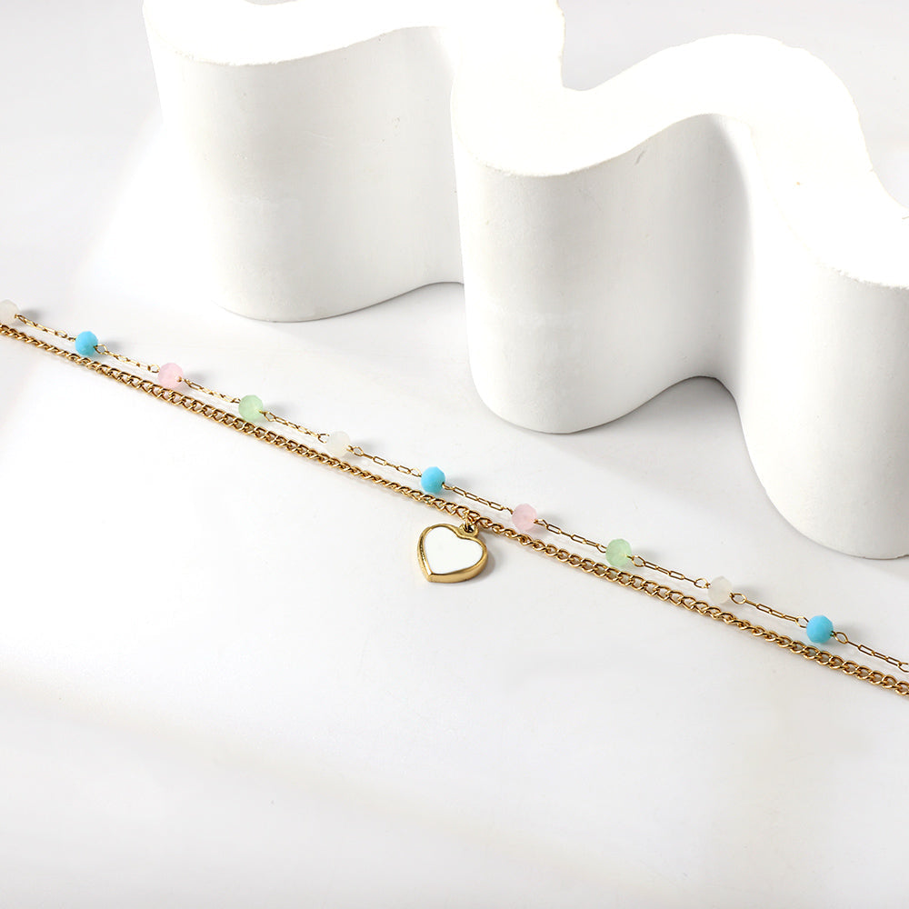 Jewel nest anklet