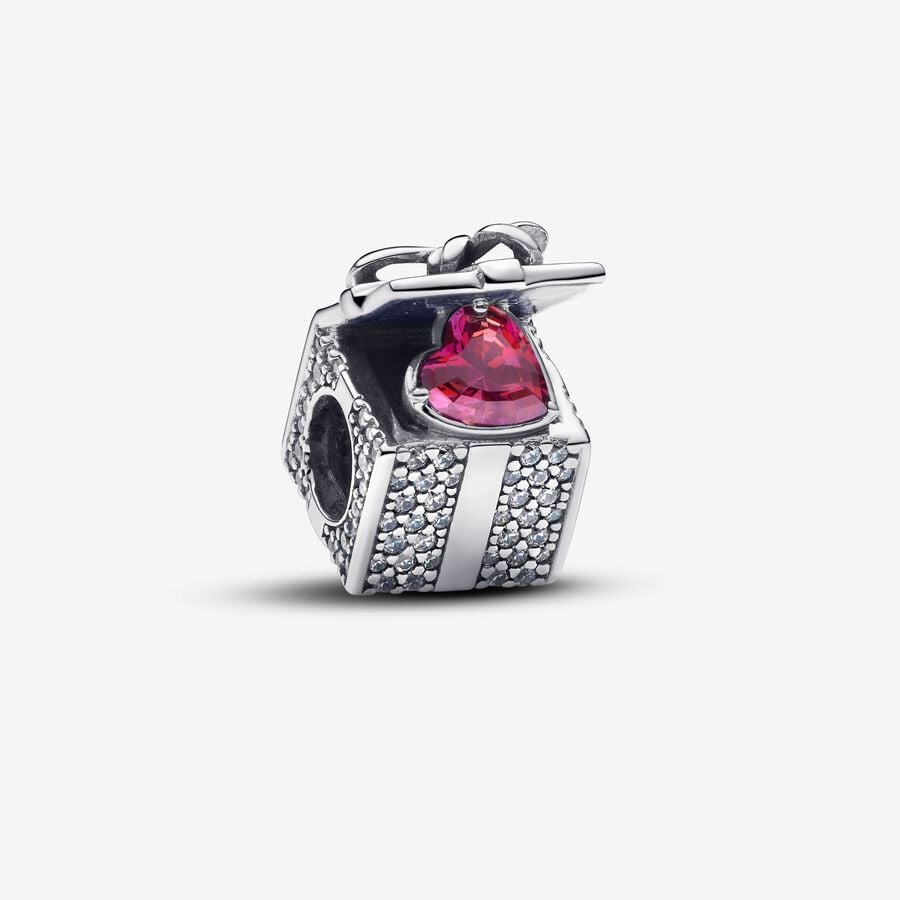 Pandora Sparkling Gift box charm