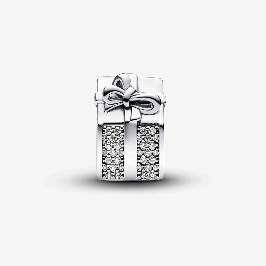Pandora Sparkling Gift box charm