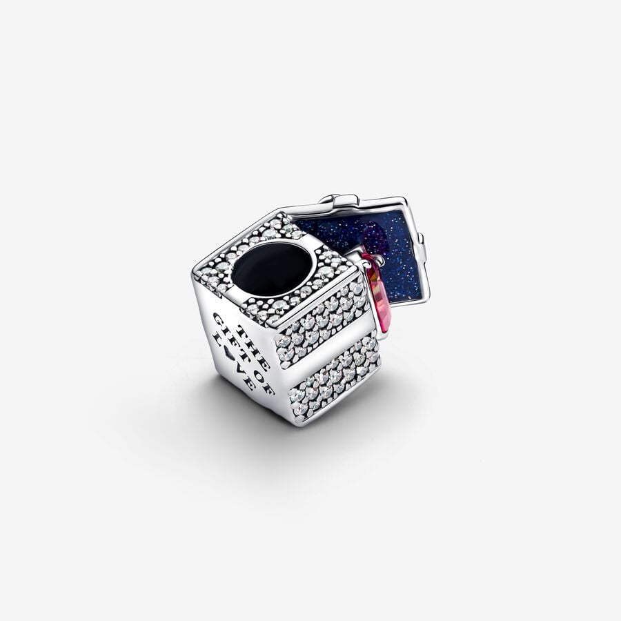 Pandora Sparkling Gift box charm