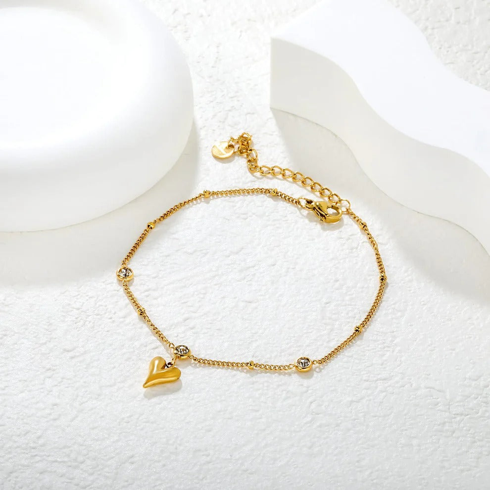 Nouveau anklet