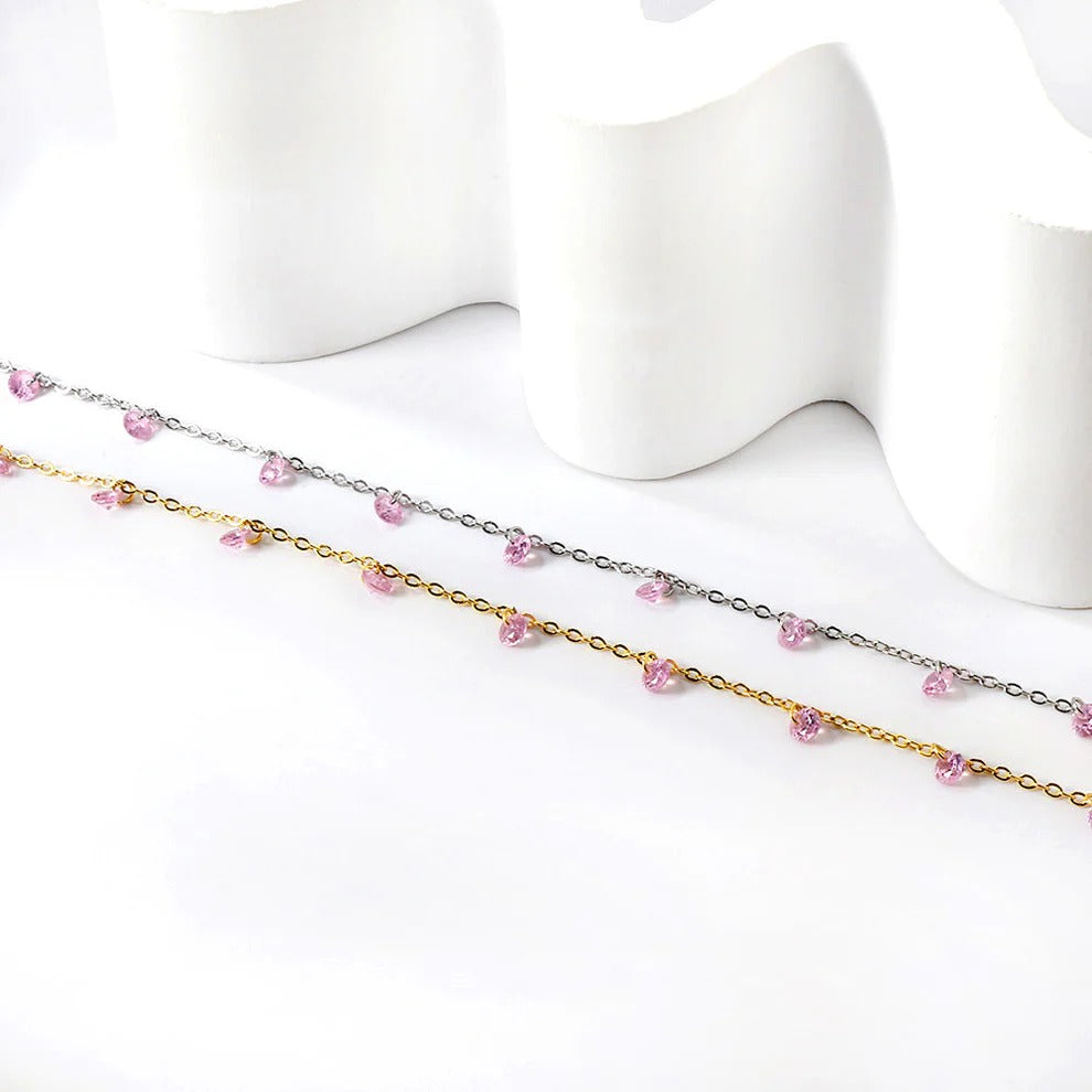 Twinkle tree anklet