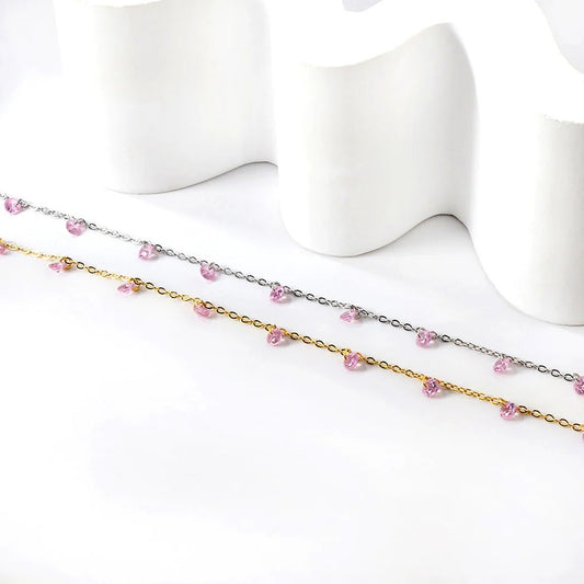 Twinkle tree anklet