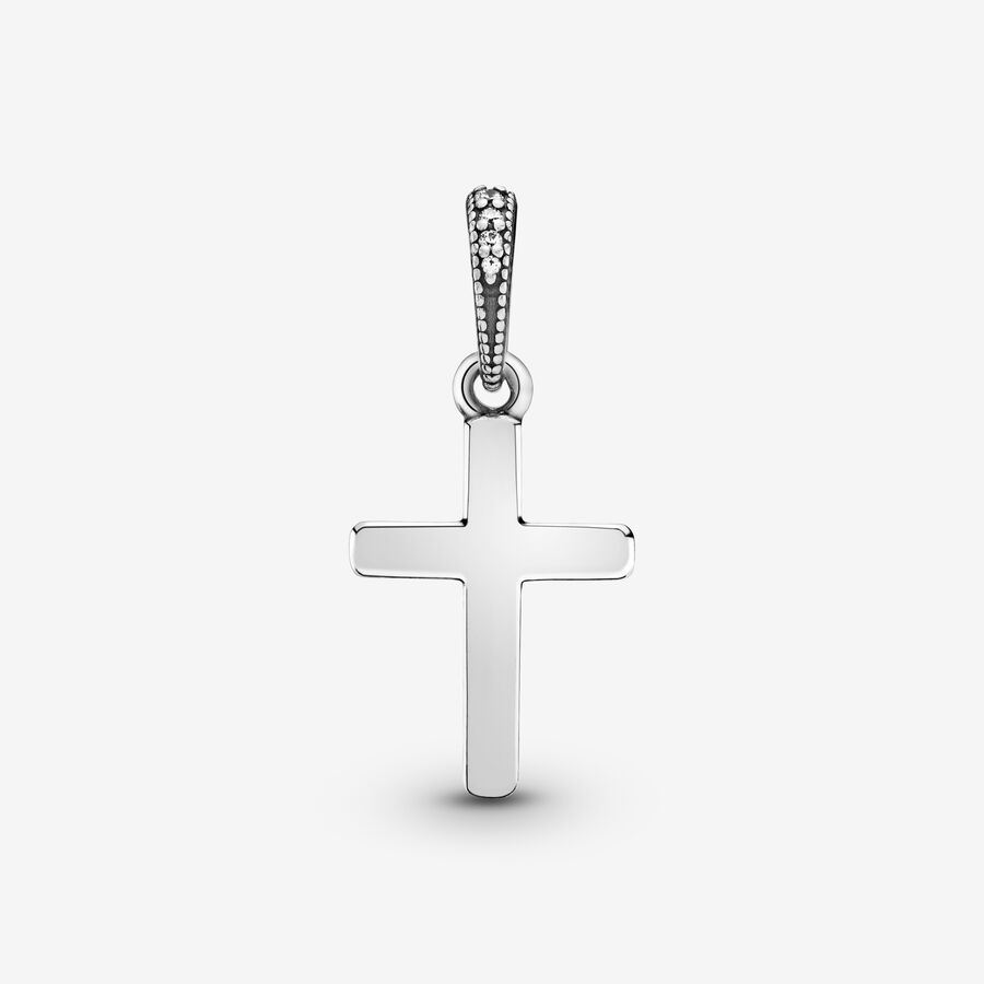 Sparkling cross pendant/charm