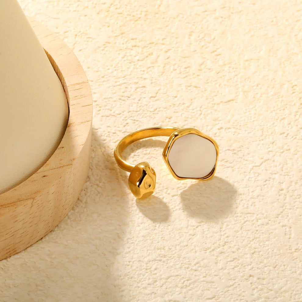Aurielle s/steel ring