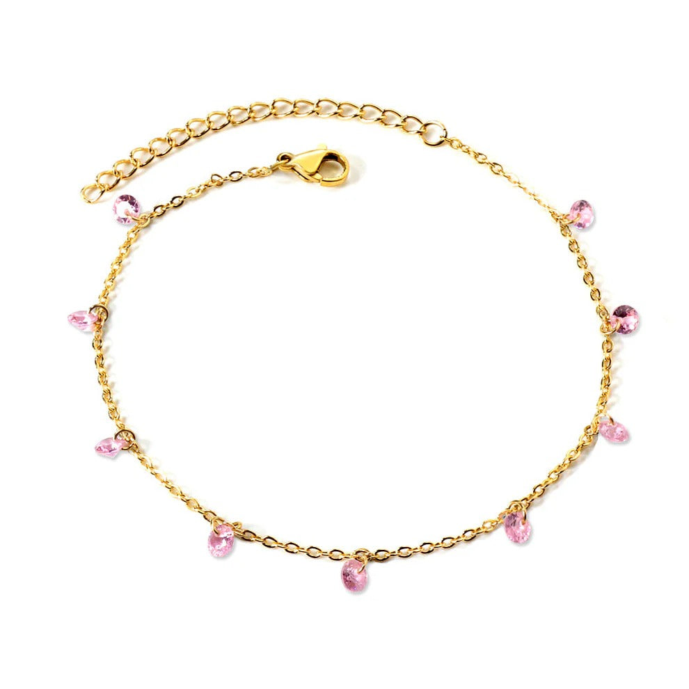 Twinkle tree anklet