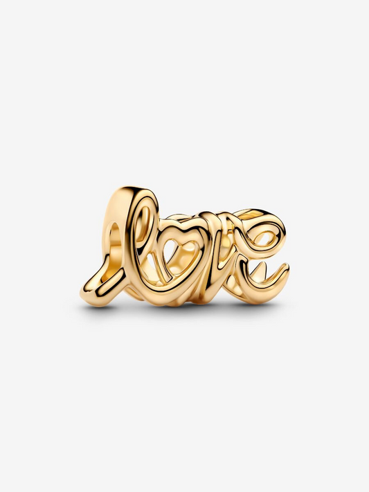 Pandora handwritten love charm good