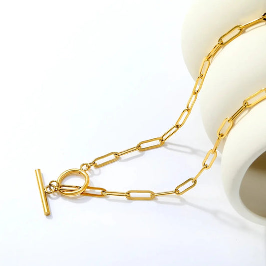 T-bar minimal necklace