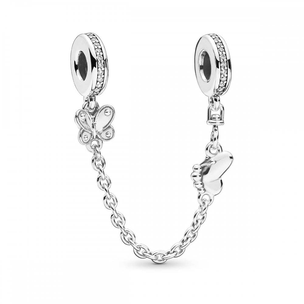 Pandora butterfly safety chain