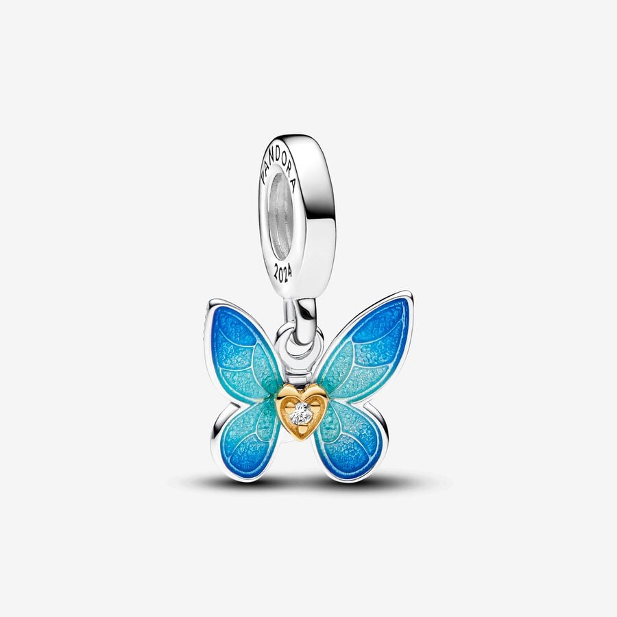 Pandora club 2024 butterfly dangle charm