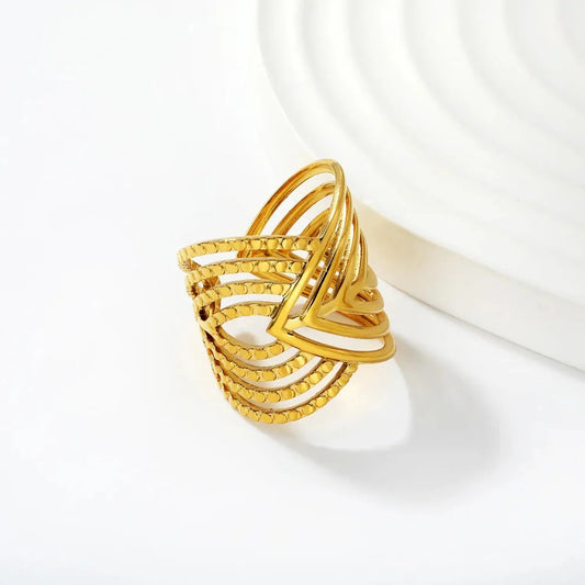 Utopia s/steel ring