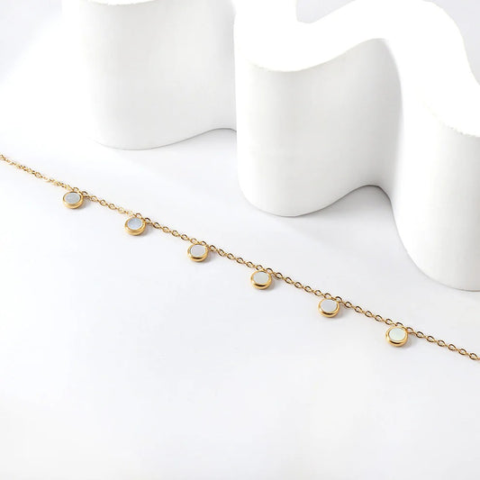 Crystal cove anklet