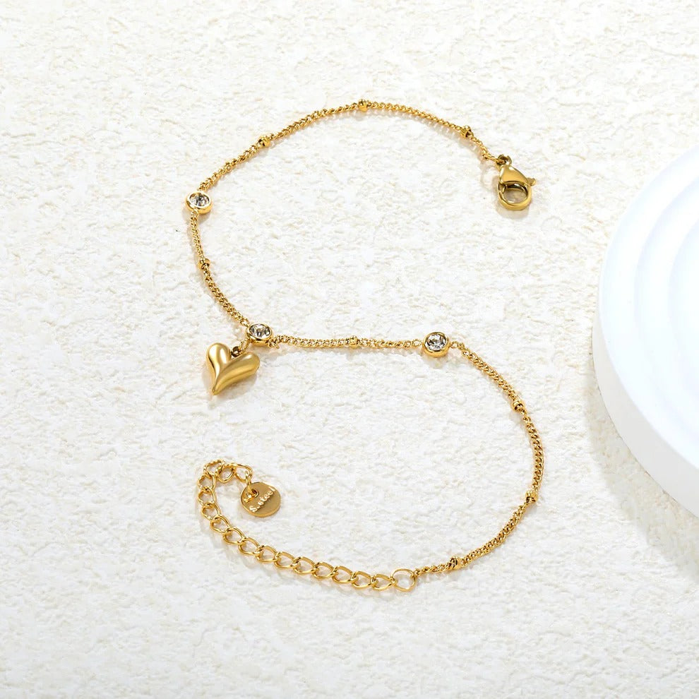 Nouveau anklet