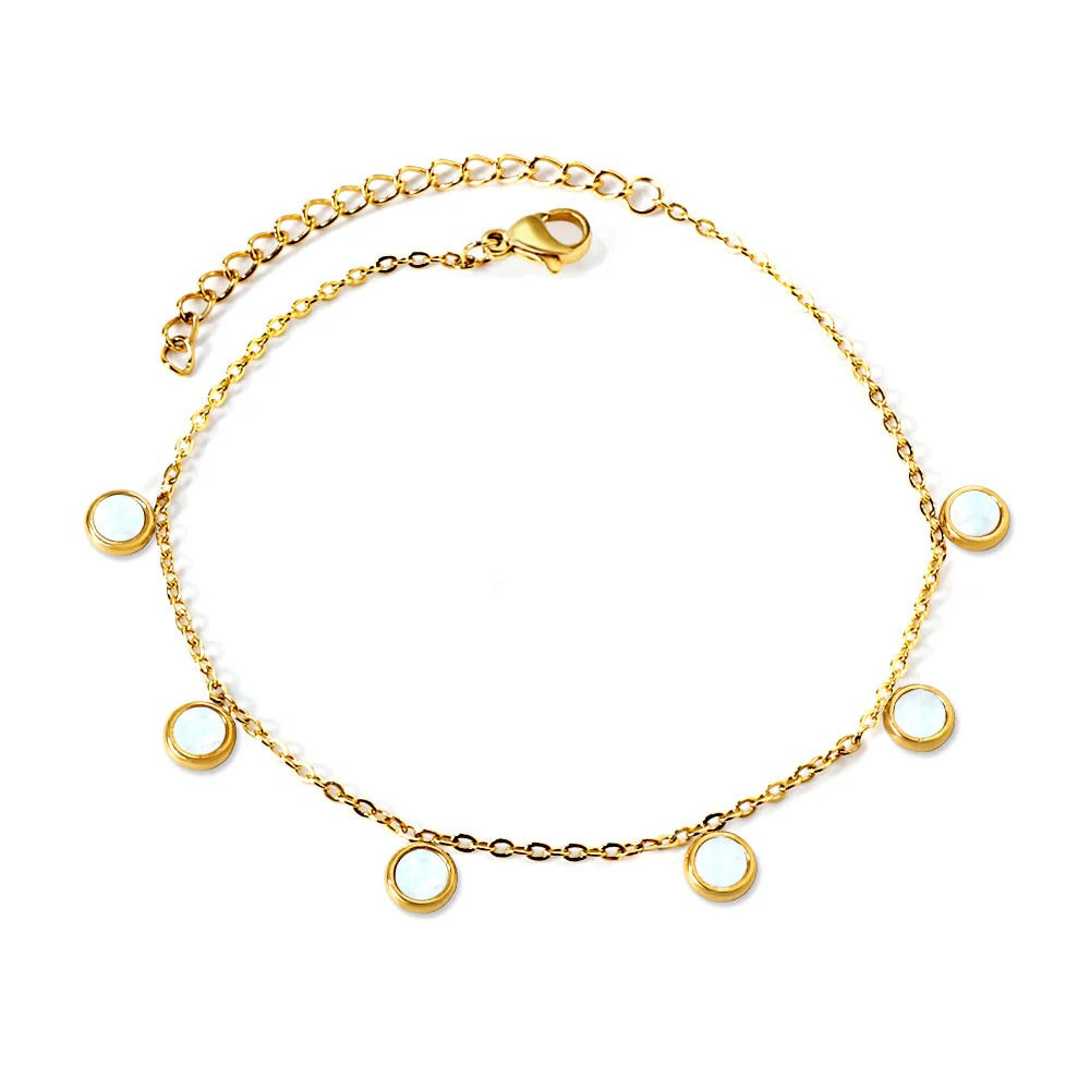 Crystal cove anklet