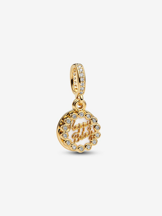 Pandora happy birthday cake double dangle charm