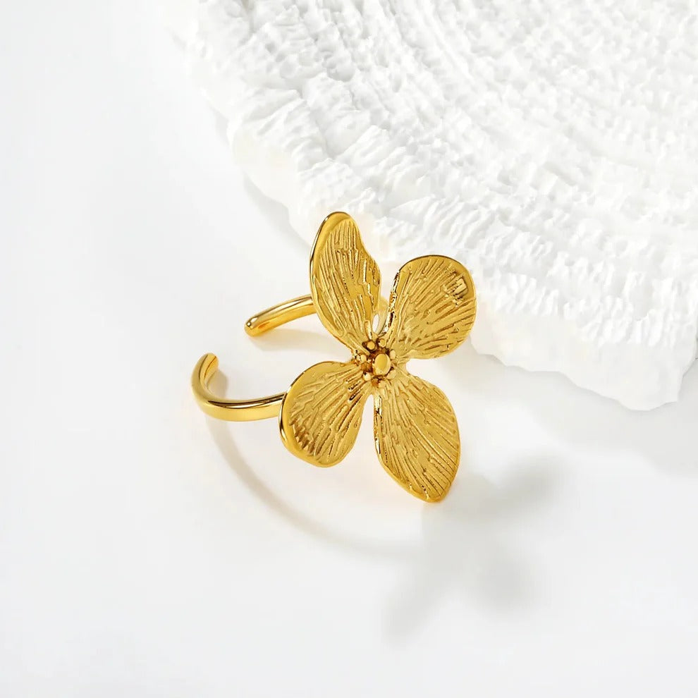 Opalis s/steel ring