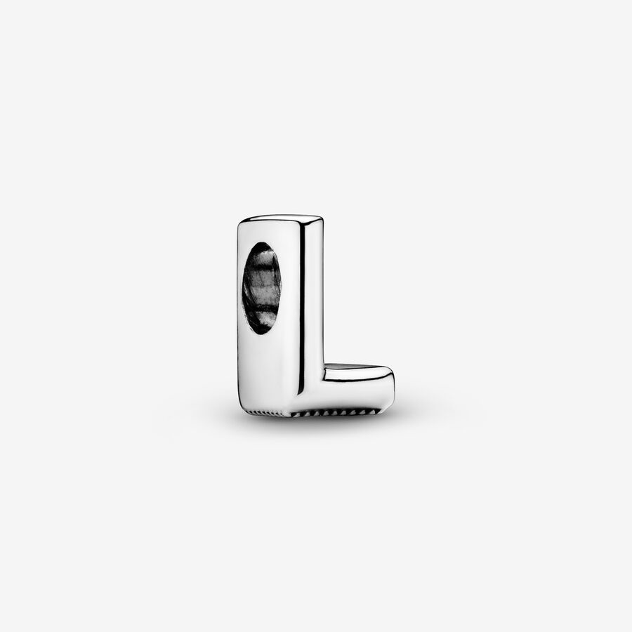 Letter L alphabet charm