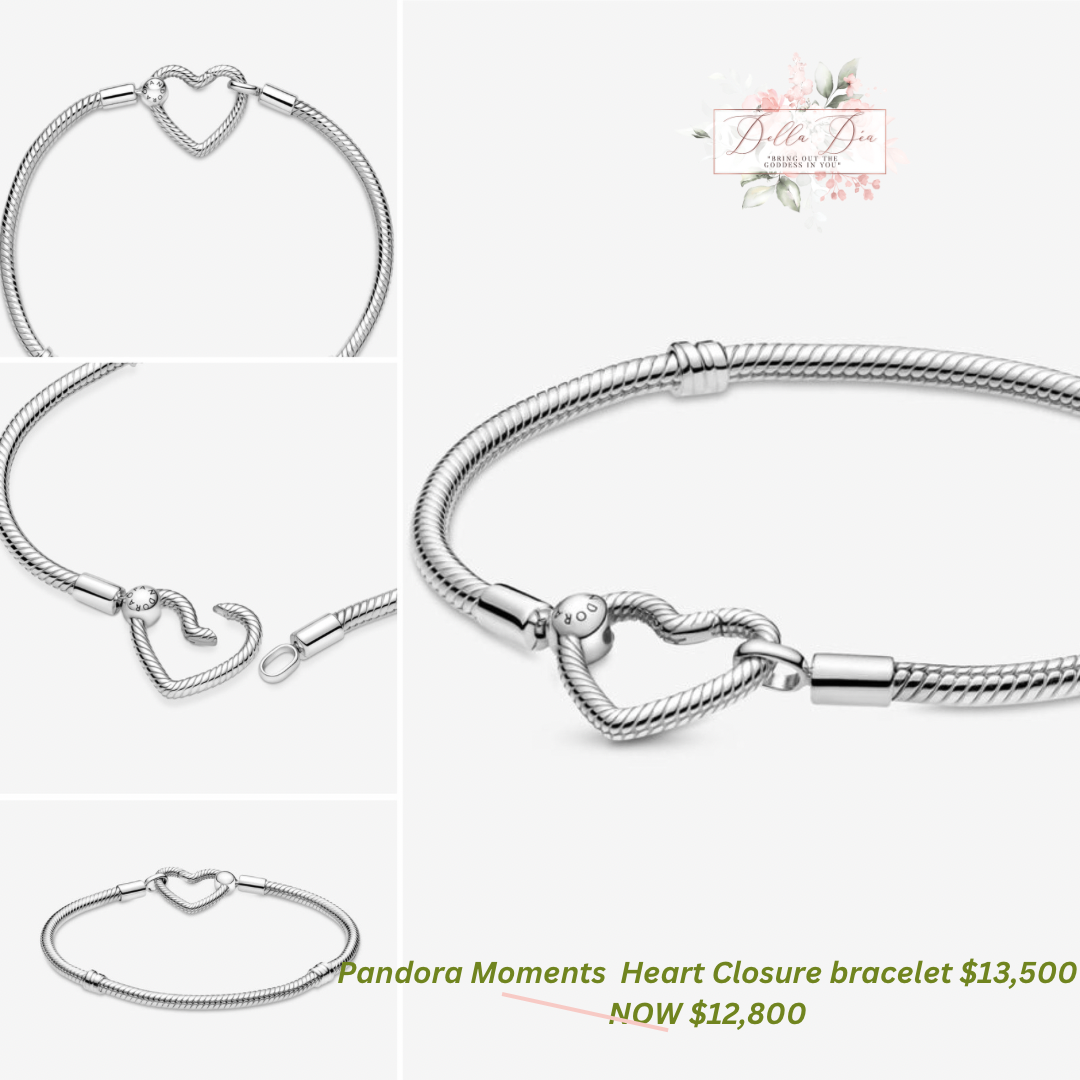 Pandora Moments Heart Closure bracelet