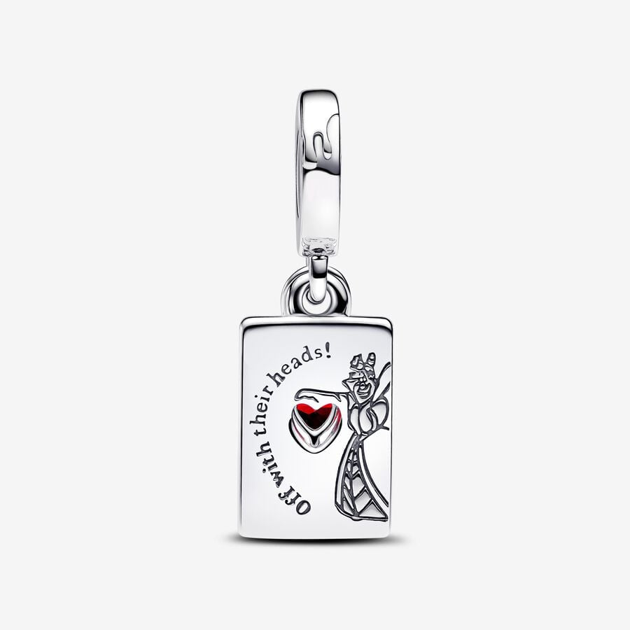 Pandora Disney villains Queen of hearts double dangle charm