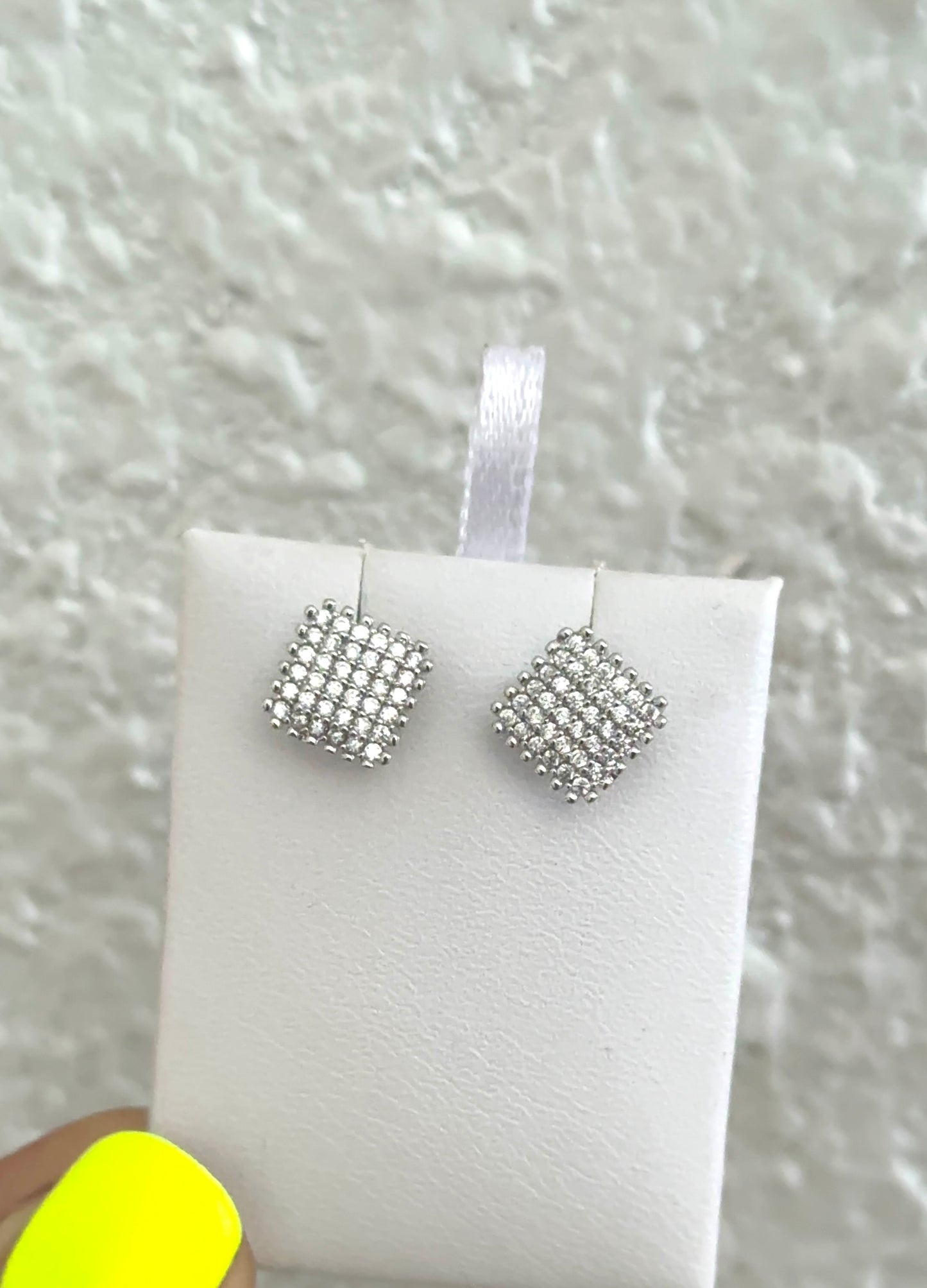 Silver stainless steel studs